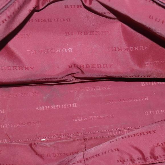 BURBERRY Nova Check Tote Bag Canvas Beige Gold Auth 98863 - Picture 11 of 16